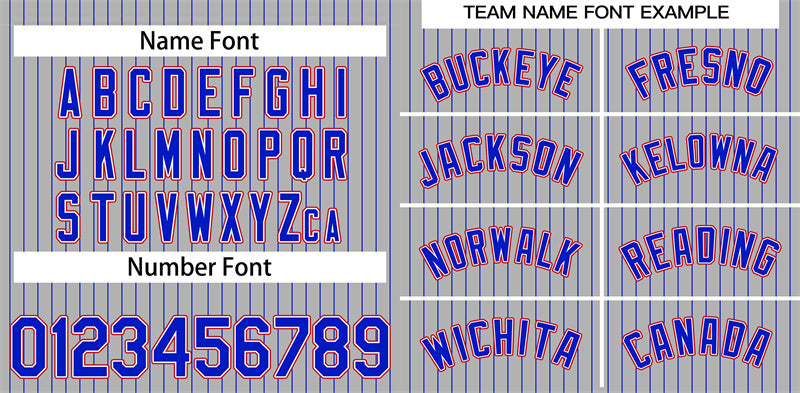 Custom Gray Royal-Orange Stripe Fashion Authentic Baseball Jersey Limited