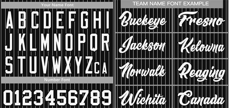 Custom Black White Stripe Fashion Authentic Baseball Jersey Limited