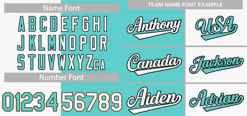 Custom White Aqua-Black Split Fashion Design Authentic Baseball Jersey Limited