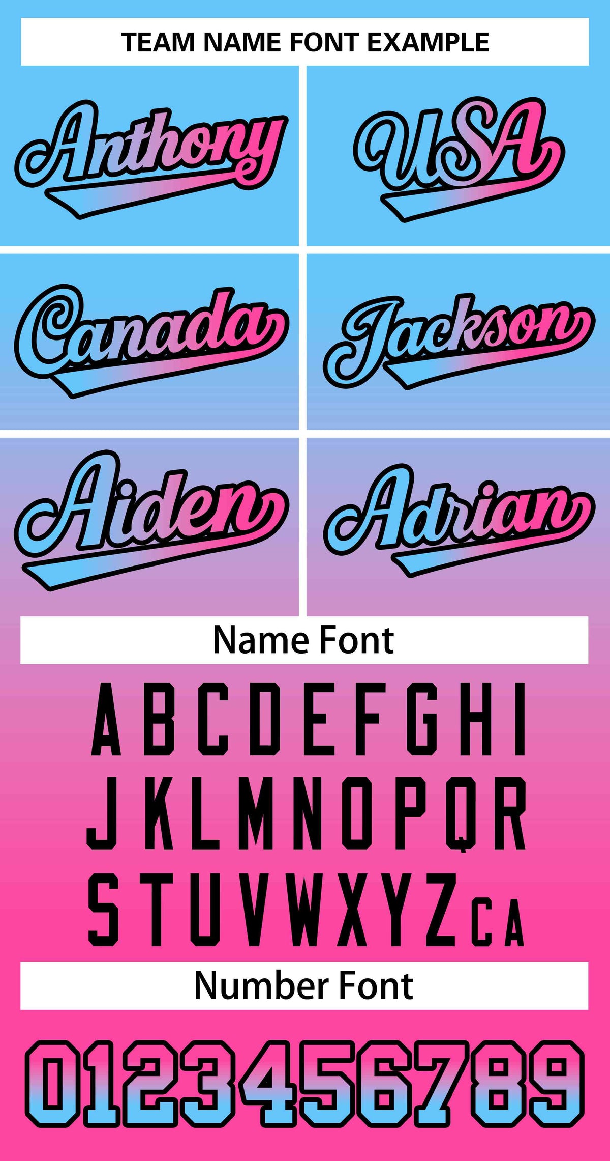 Custom Light Blue Pink Light Blue-Black Gradient Fashion Authentic Two-Button Softball Jersey Limited