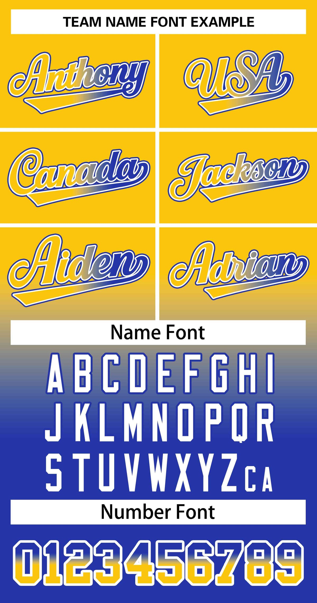 Custom Gold Royal Gold-White Gradient Fashion Authentic Two-Button Softball Jersey Limited