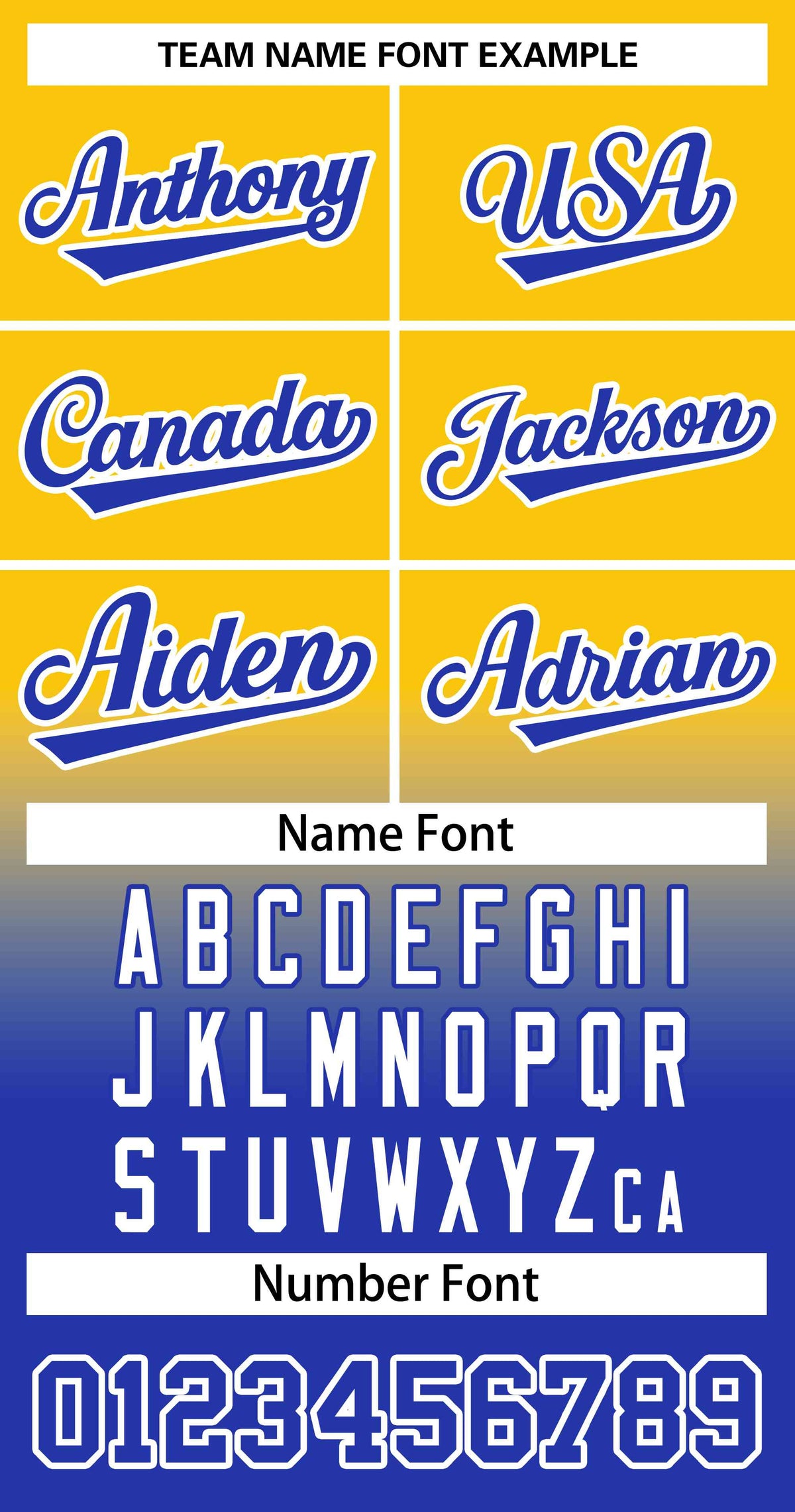 Custom Gold Royal Royal-White Gradient Fashion Authentic Two-Button Softball Jersey Limited