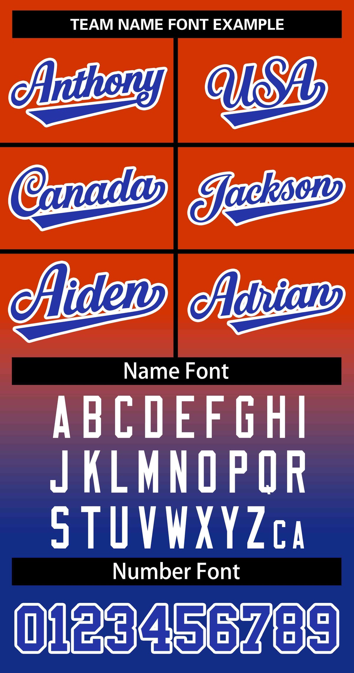 Custom Orange Royal Royal-White Gradient Fashion Authentic Two-Button Softball Jersey Limited