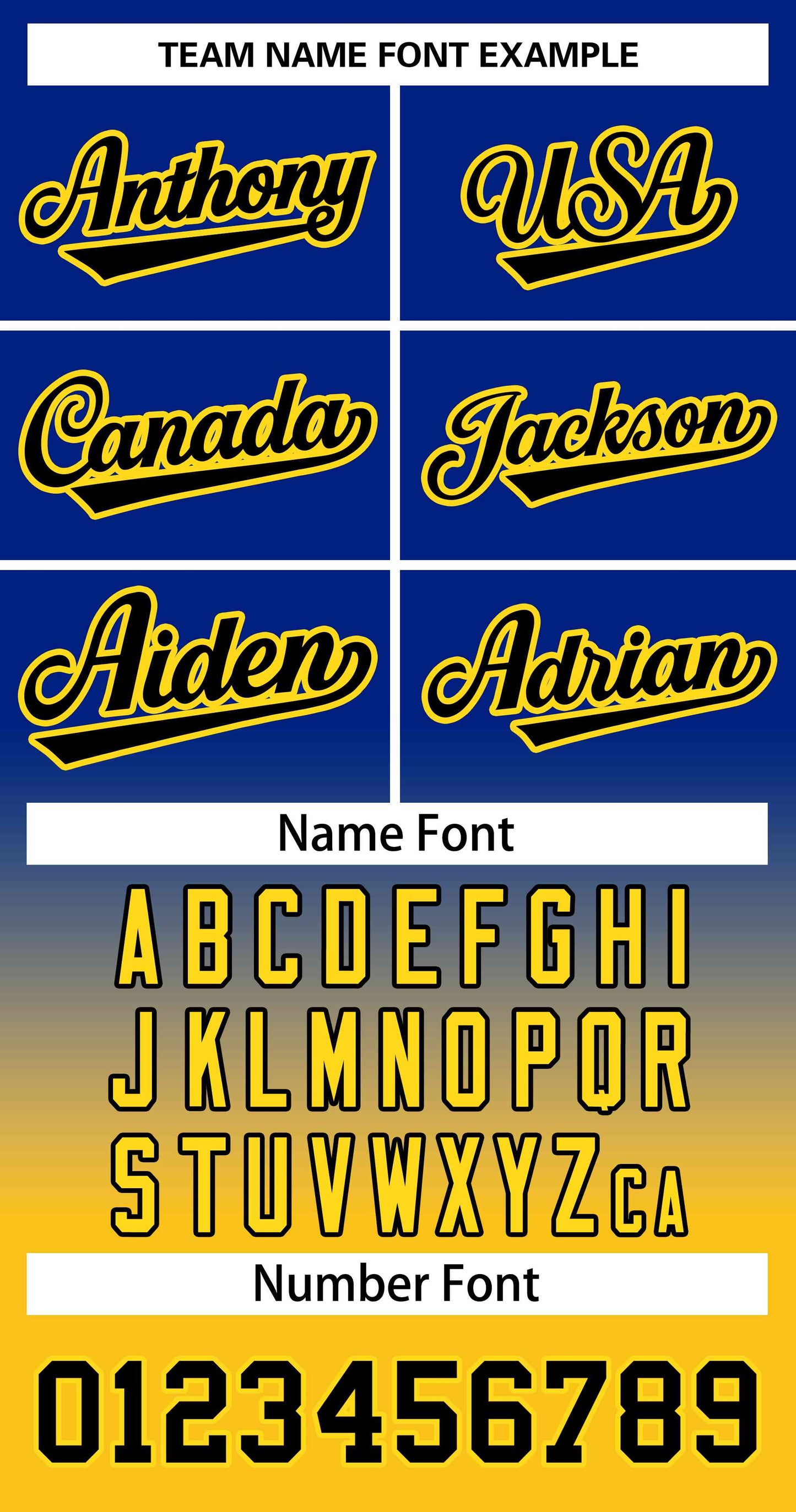 Custom Royal Gold Black-Gold Gradient Fashion Authentic Two-Button Softball Jersey Limited