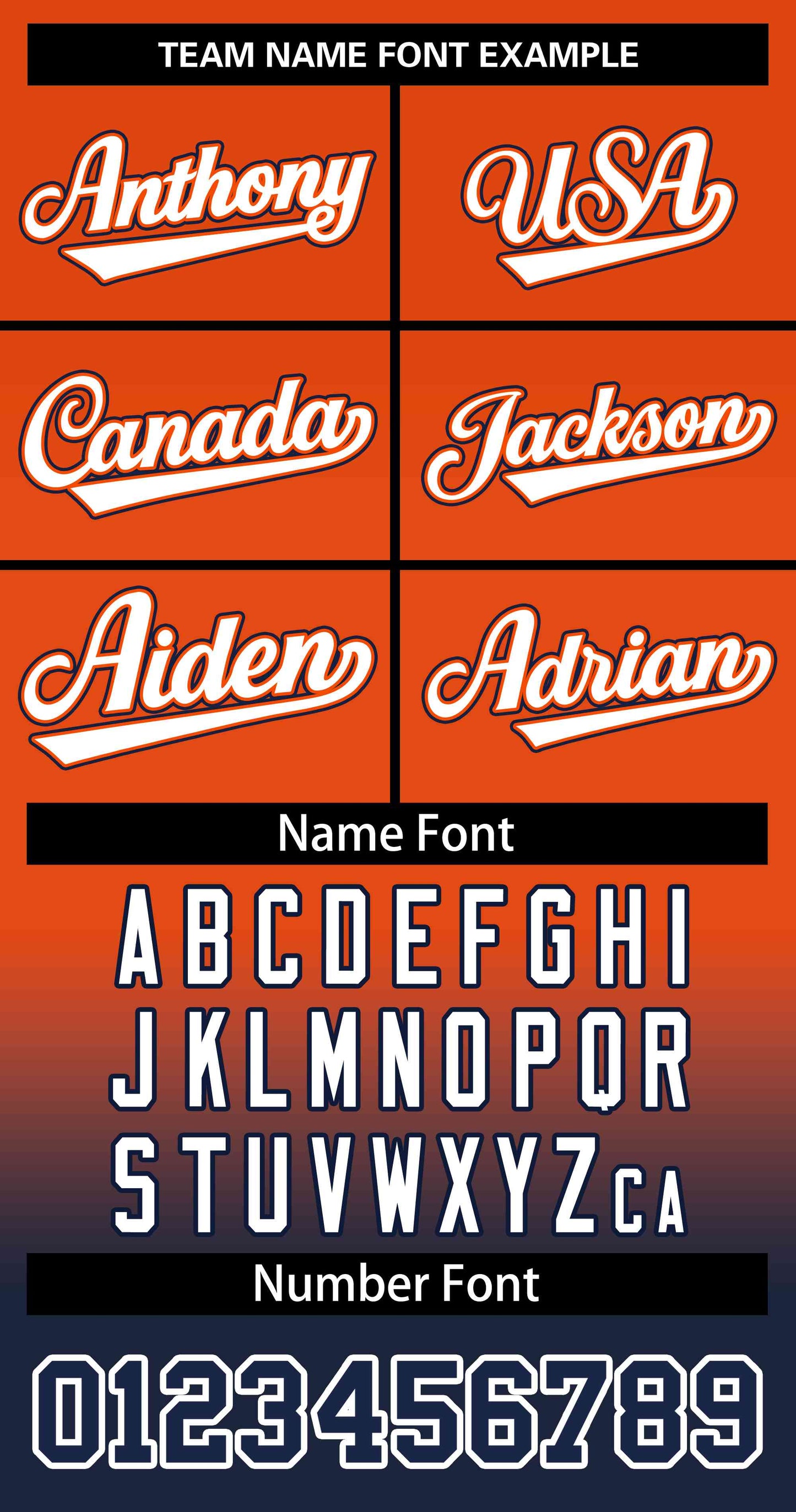 Custom Orange Navy White-Orange Gradient Fashion Authentic Two-Button Softball Jersey Limited