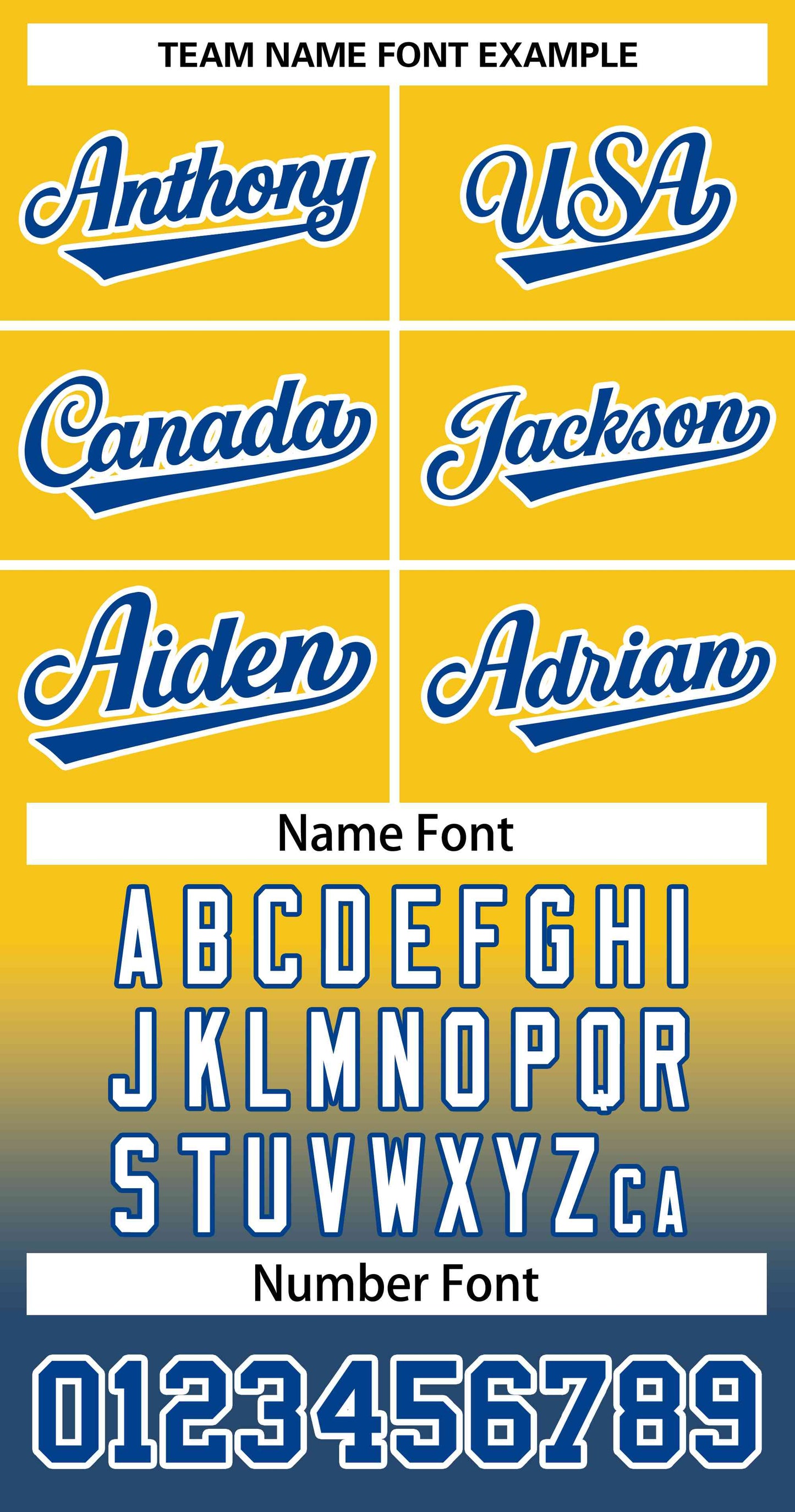 Custom Gold Royal Royal-White Gradient Fashion Authentic Two-Button Softball Jersey Limited