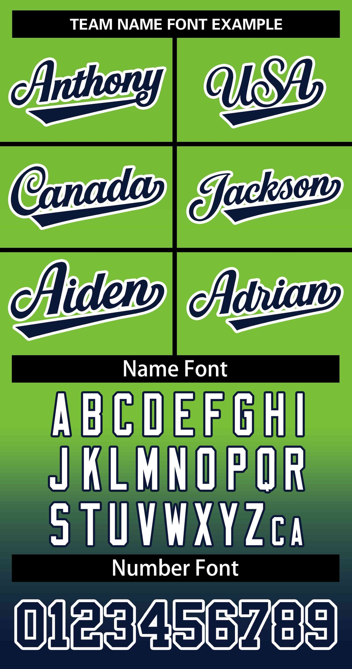 Custom Neon Green Navy Navy-White Gradient Fashion Authentic Two-Button Softball Jersey Limited