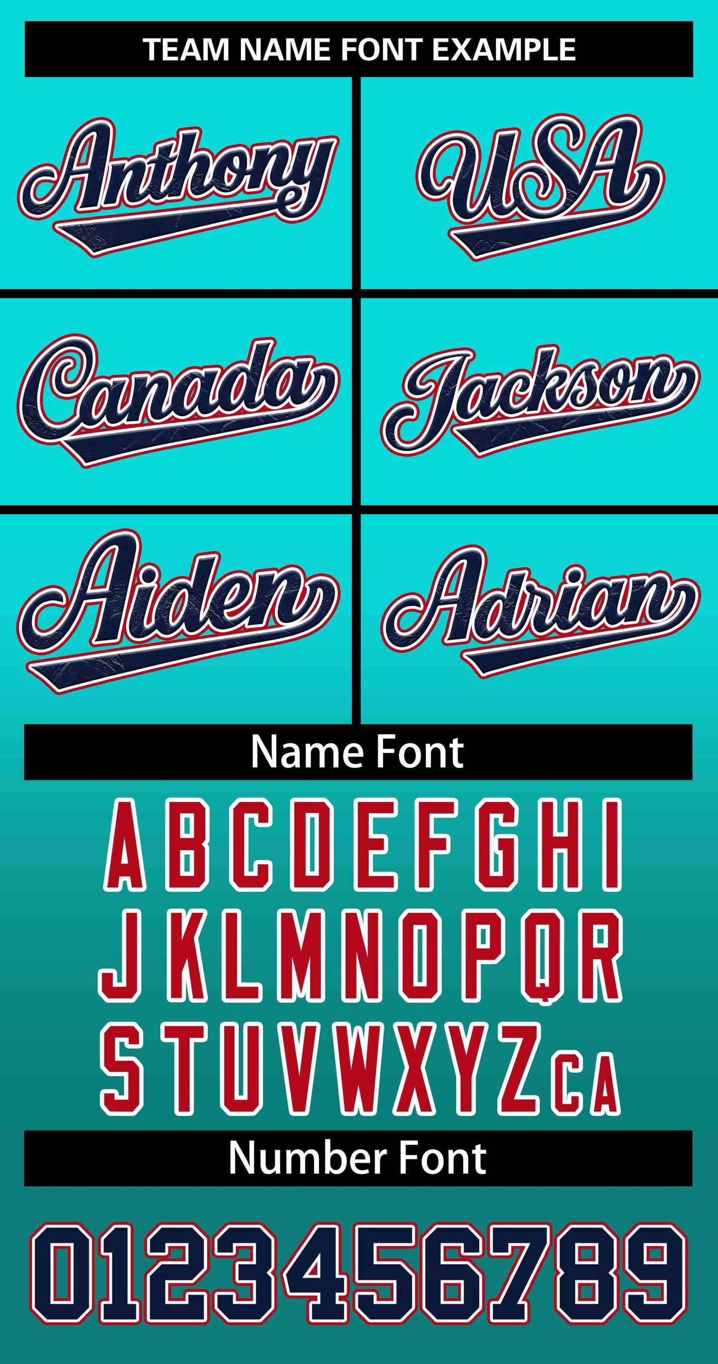 Custom Light Green Aqua Navy-White Gradient Fashion Authentic Two-Button Softball Jersey Limited