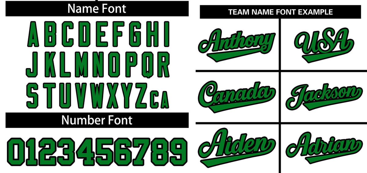 Custom White Kelly Green-Black Classic Style Authentic Two-Button Softball Jersey Limited