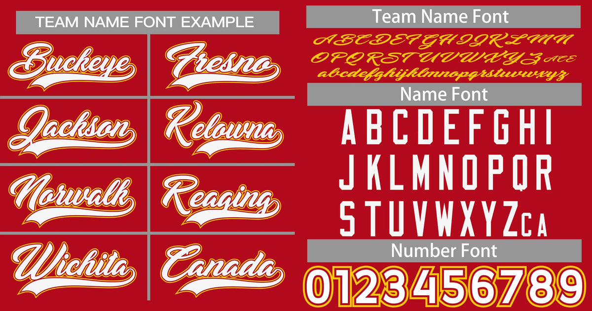 Custom Red White-Gold Classic Style Authentic Baseball Jersey Limited