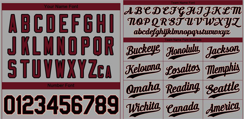 Custom Gray Black-Cream Classic Style Authentic Baseball Jersey Limited