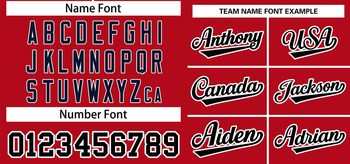 Custom Red Black-White Classic Style Outdoor Authentic Pullover Baseball Jersey Limited