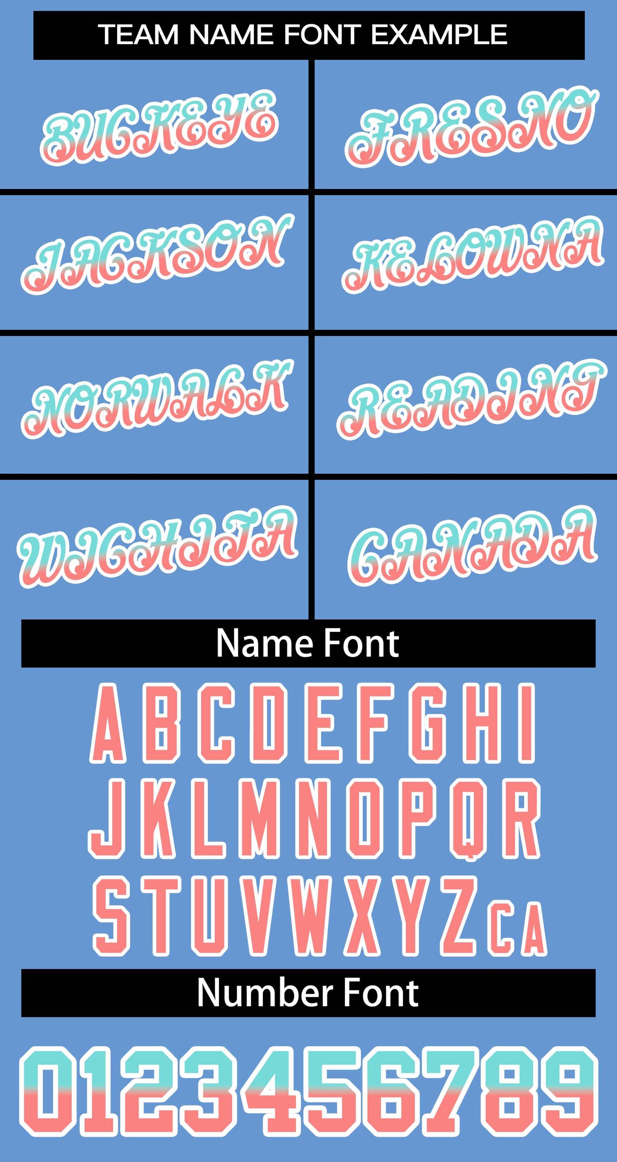 Custom Light Blue Aqua Red-White Stripe Font Gradient Fashion Authentic Baseball Jersey Limited
