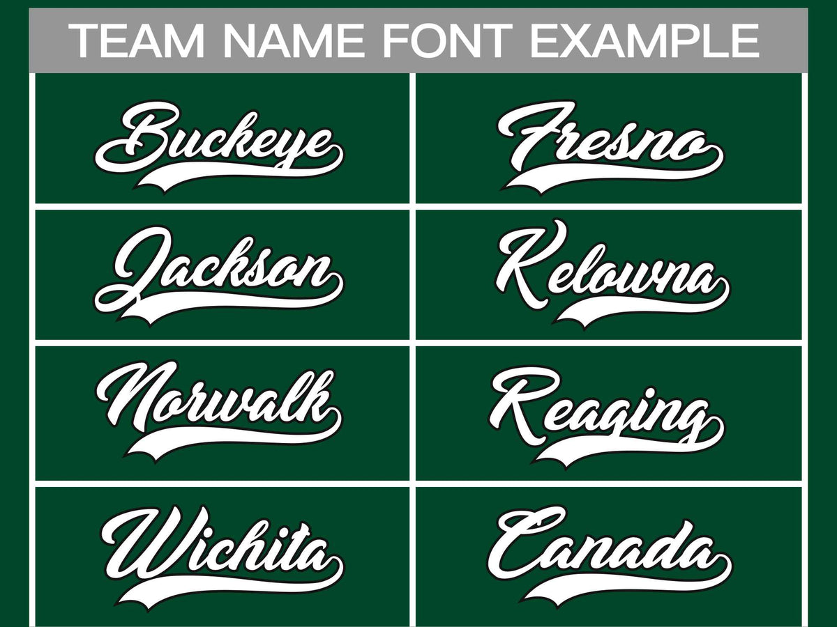 Custom Green White-Black Classic Style Hockey Jersey Limited