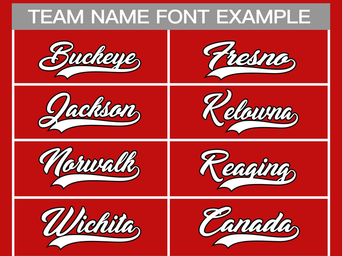 Custom Red White-Black Classic Style Hockey Jersey Limited