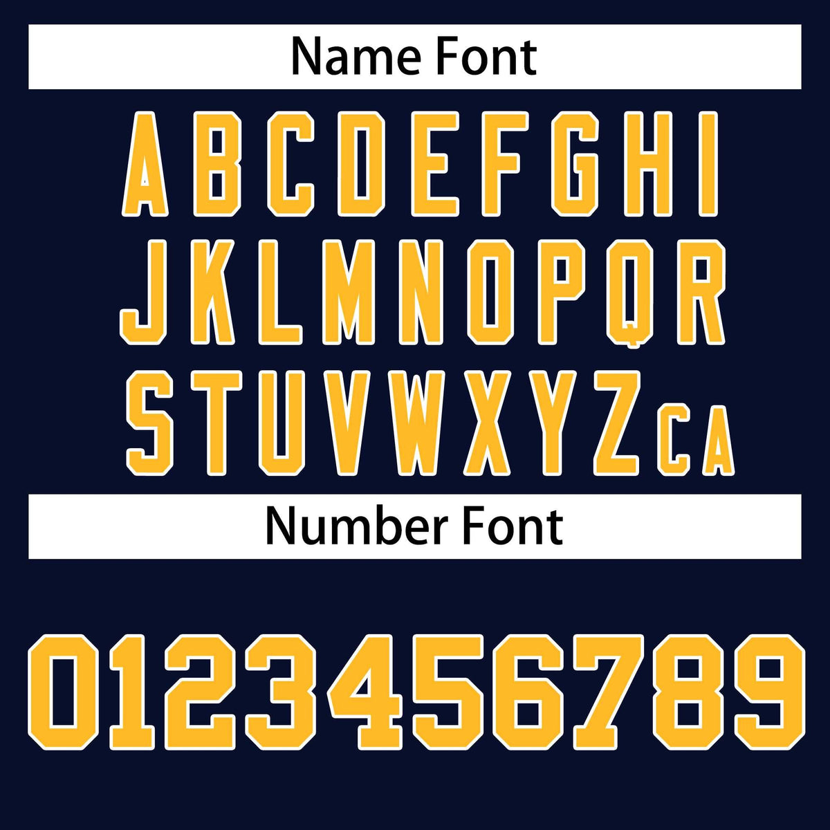 Custom Navy Gold-White Classic Style Hockey Jersey Limited