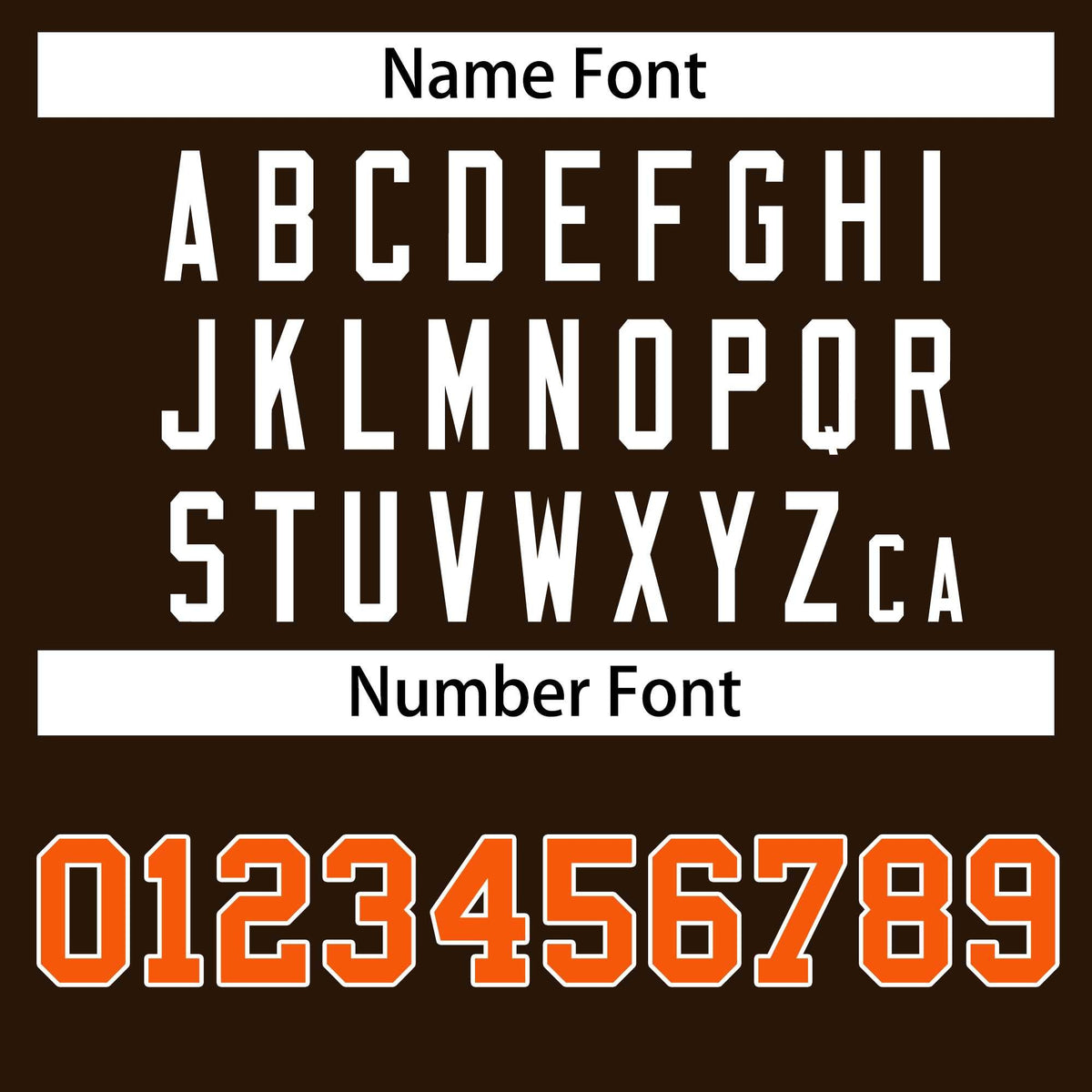 Custom Brown Royal White-Orange Classic Style Hockey Jersey Limited