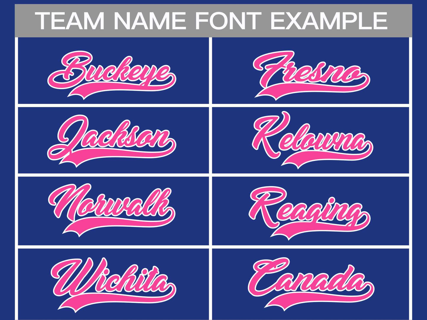 Custom Royal Pink-White Classic Style Hockey Jersey Limited