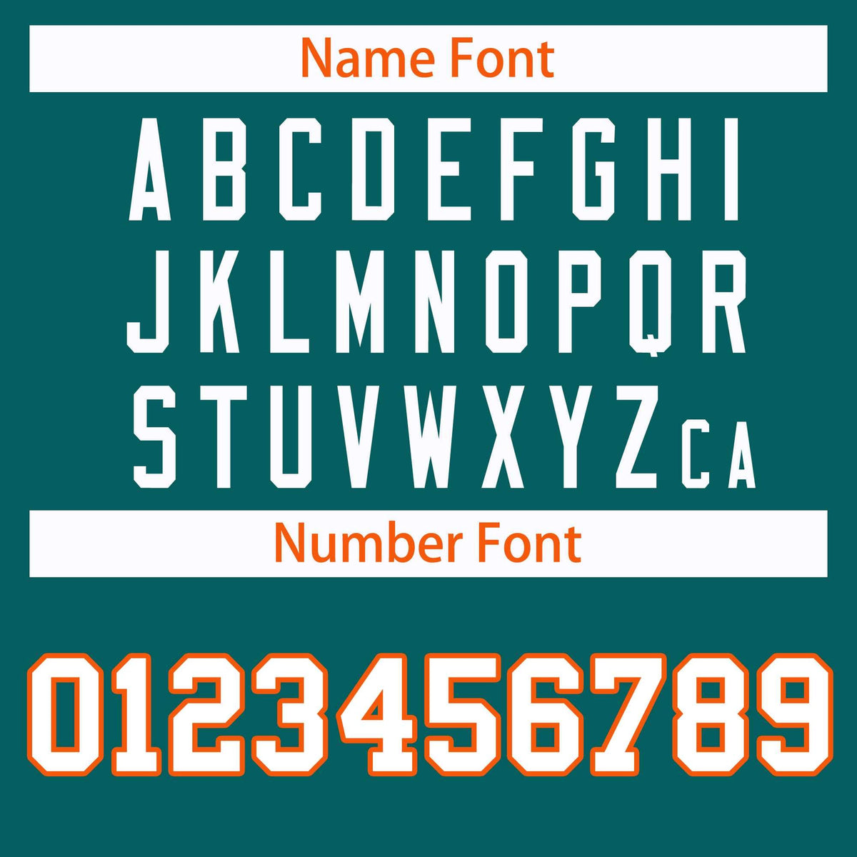 Custom Aqua Orange-White Classic Style Hockey Jersey Limited