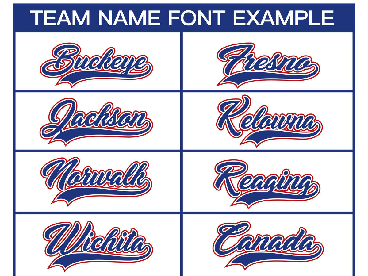 Custom White Royal White-Red Classic Style Hockey Jersey Limited