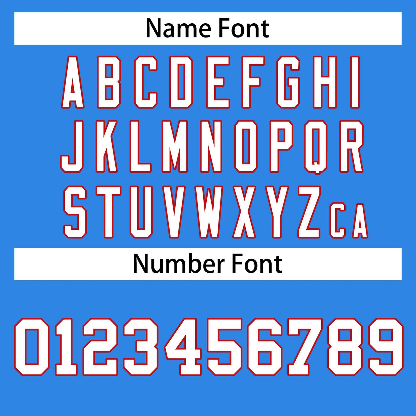 Custom Powder Blue White-Red Classic Style Hockey Jersey Limited