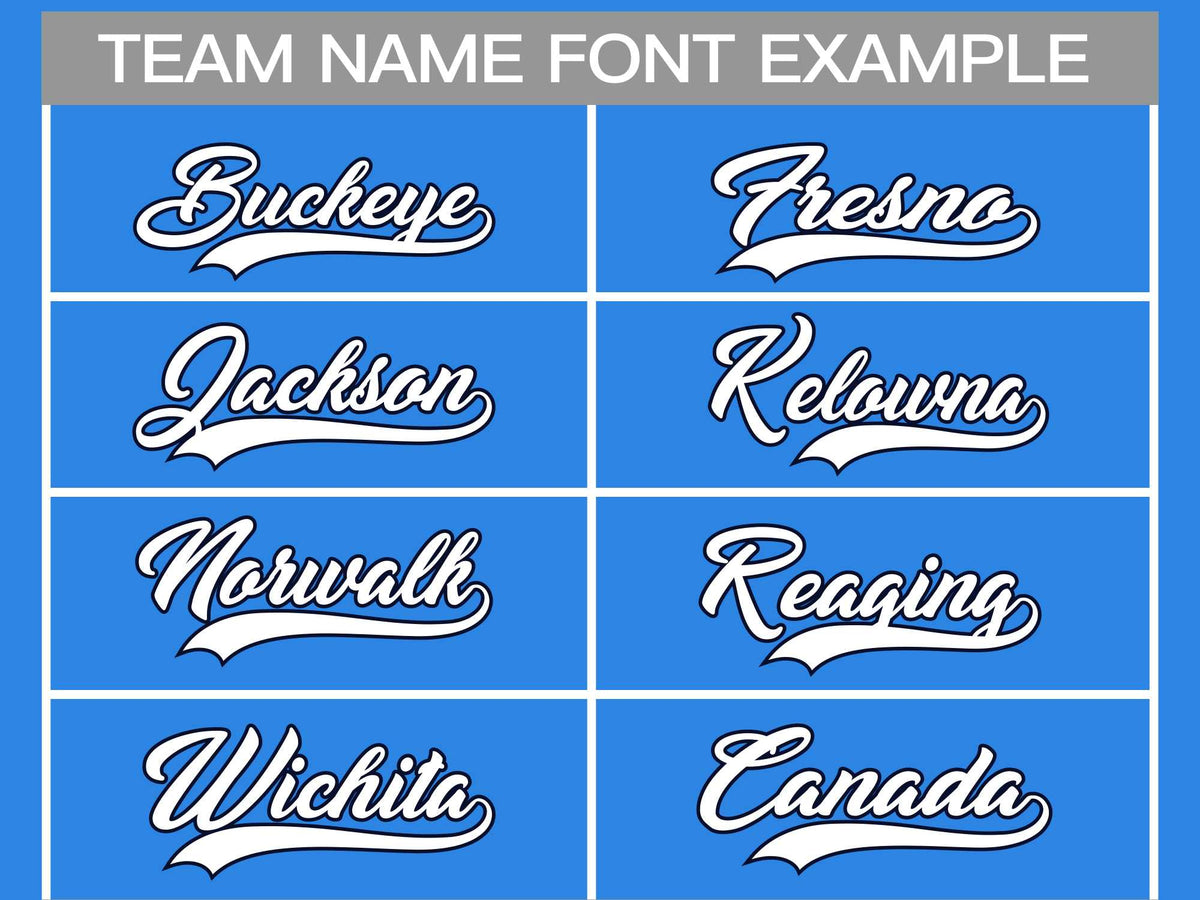 Custom Powder Blue White-Navy Classic Style Hockey Jersey Limited