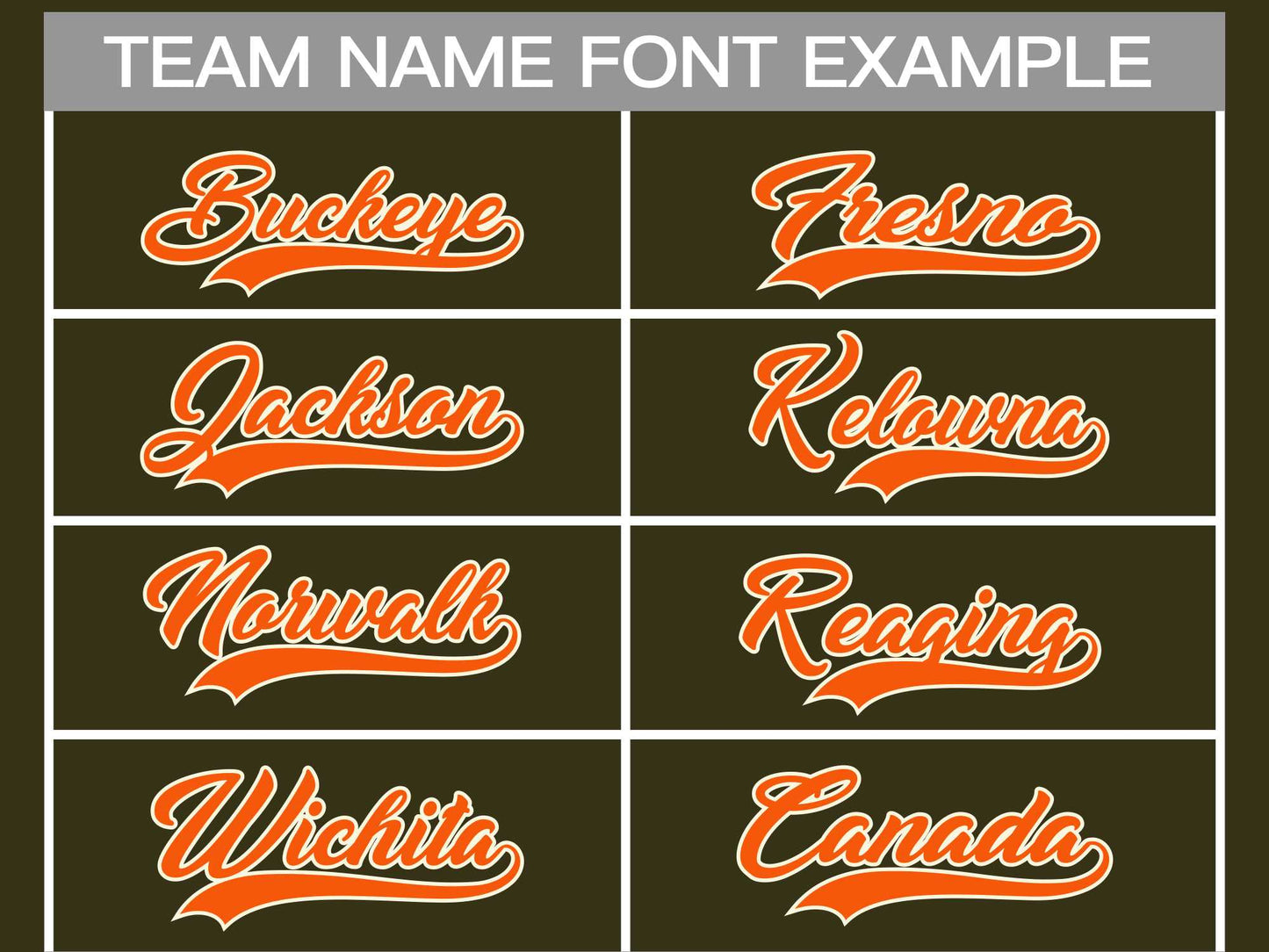 Custom Olive Orange-White Classic Style Hockey Jersey Limited