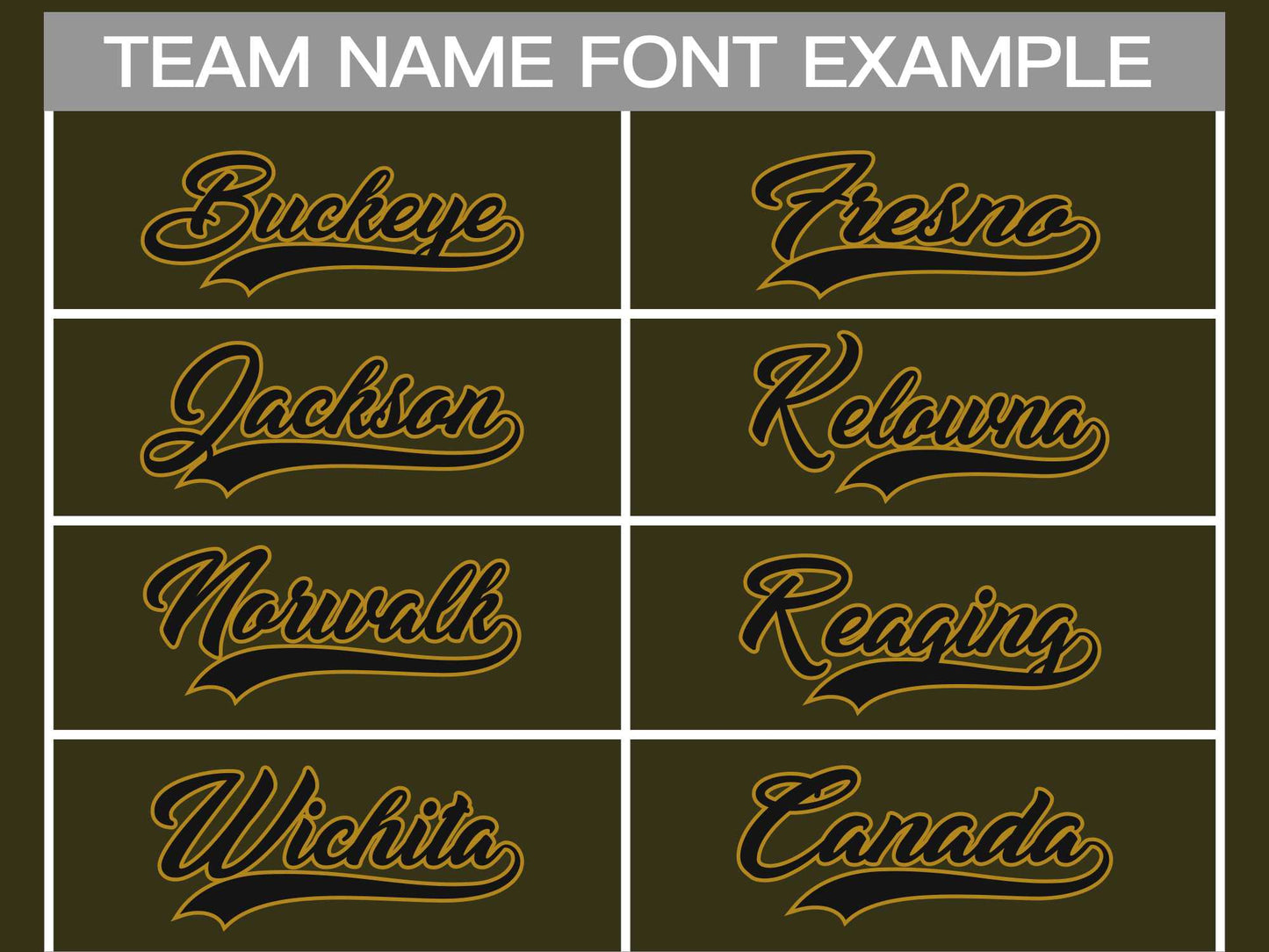 Custom Olive Black-Old Gold Classic Style Hockey Jersey Limited