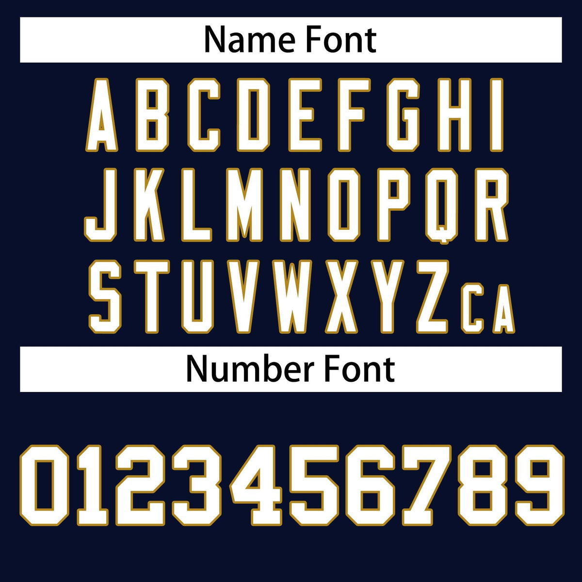 Custom Navy White-Old Gold Classic Style Hockey Jersey Limited