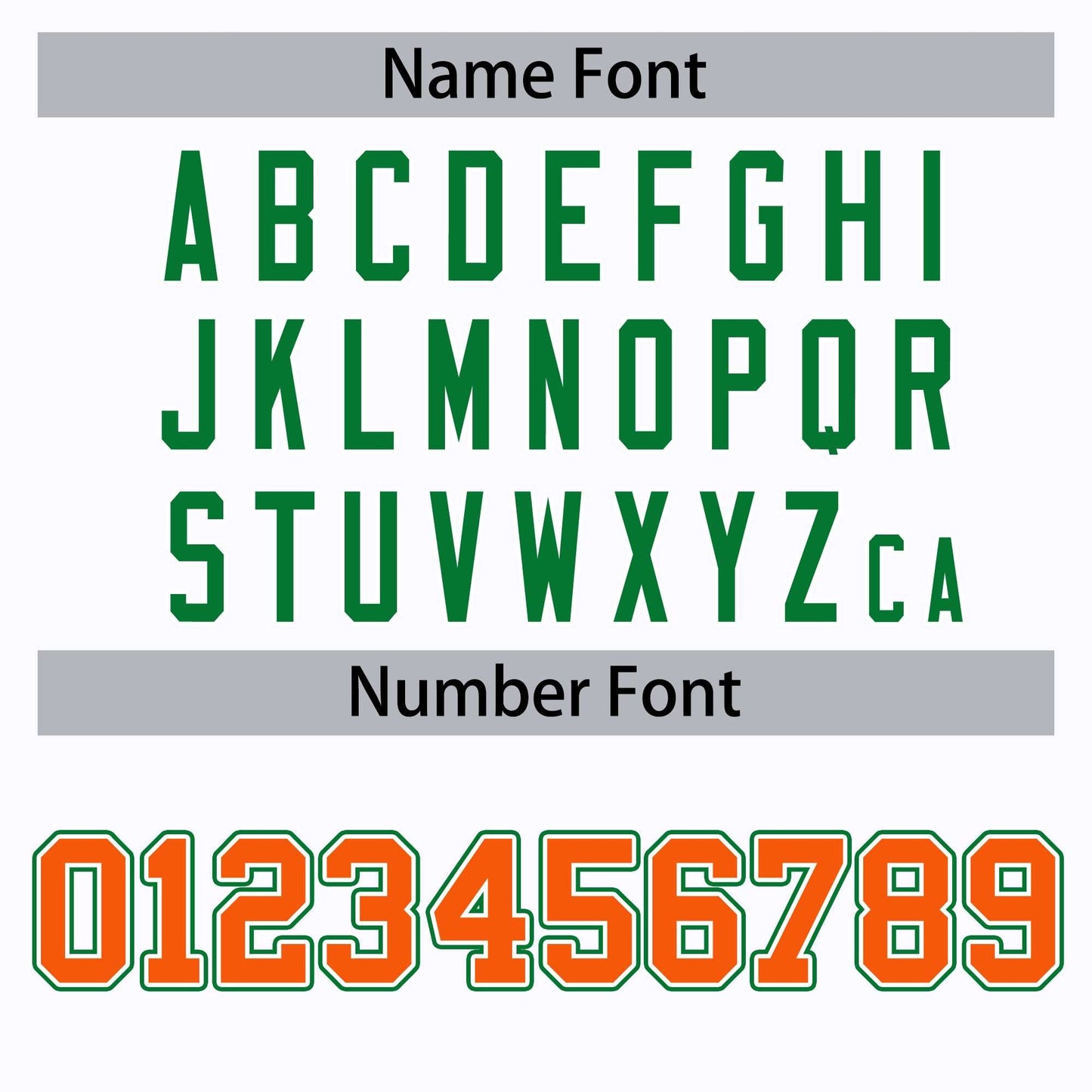 Custom White Kelly Green White-Orange Classic Style Hockey Jersey Limited