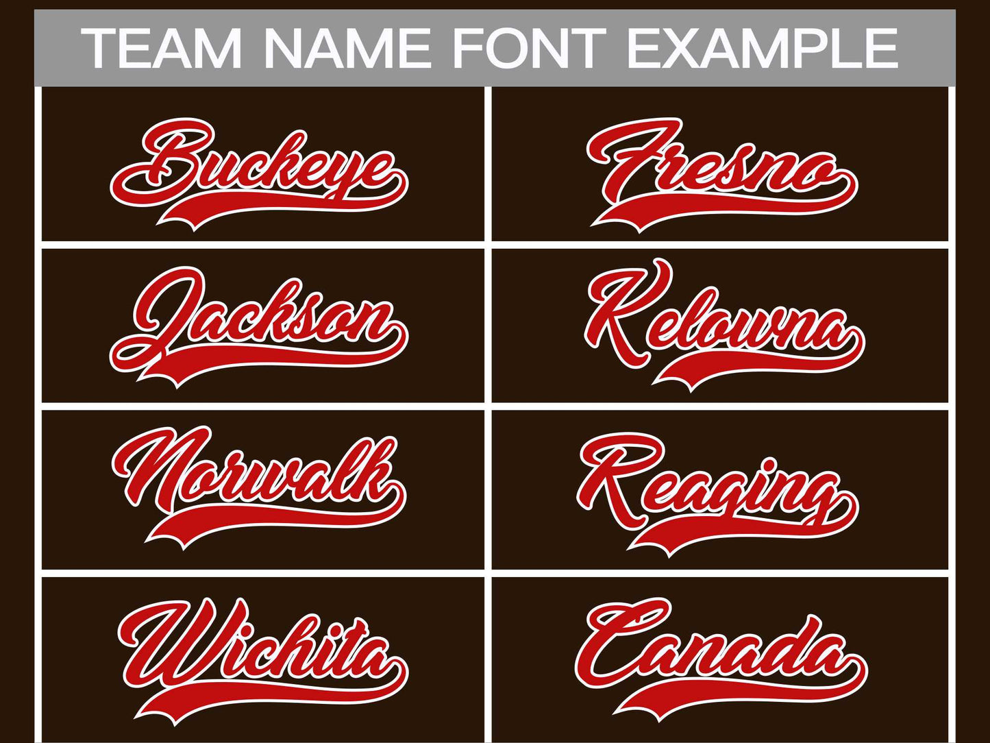 Custom Brown Red-White Classic Style Hockey Jersey Limited