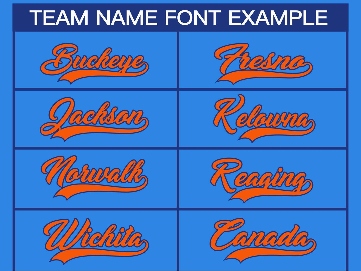 Custom Powder Blue Orange-Royal Classic Style Hockey Jersey Limited