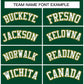 Custom Green White Green-Gold Classic Style Hockey Jersey Limited