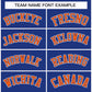 Custom Royal Orange Royal-White Classic Style Hockey Jersey Limited