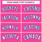 Custom Pink White-Royal Classic Style Hockey Jersey Limited