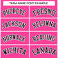 Custom Pink Black-White Classic Style Hockey Jersey Limited