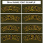 Custom Olive Black-Old Gold Classic Style Hockey Jersey Limited