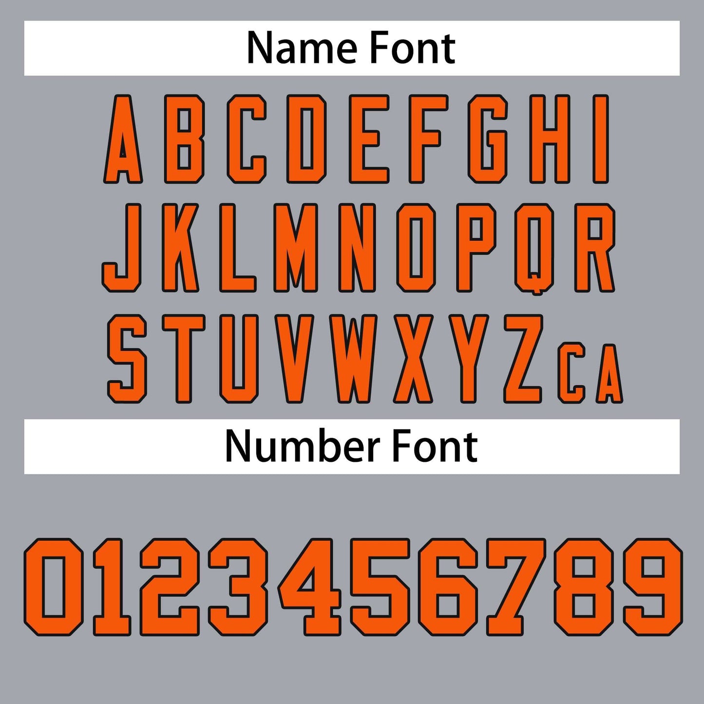 Custom Gray Orange-Black Classic Style Hockey Jersey Limited