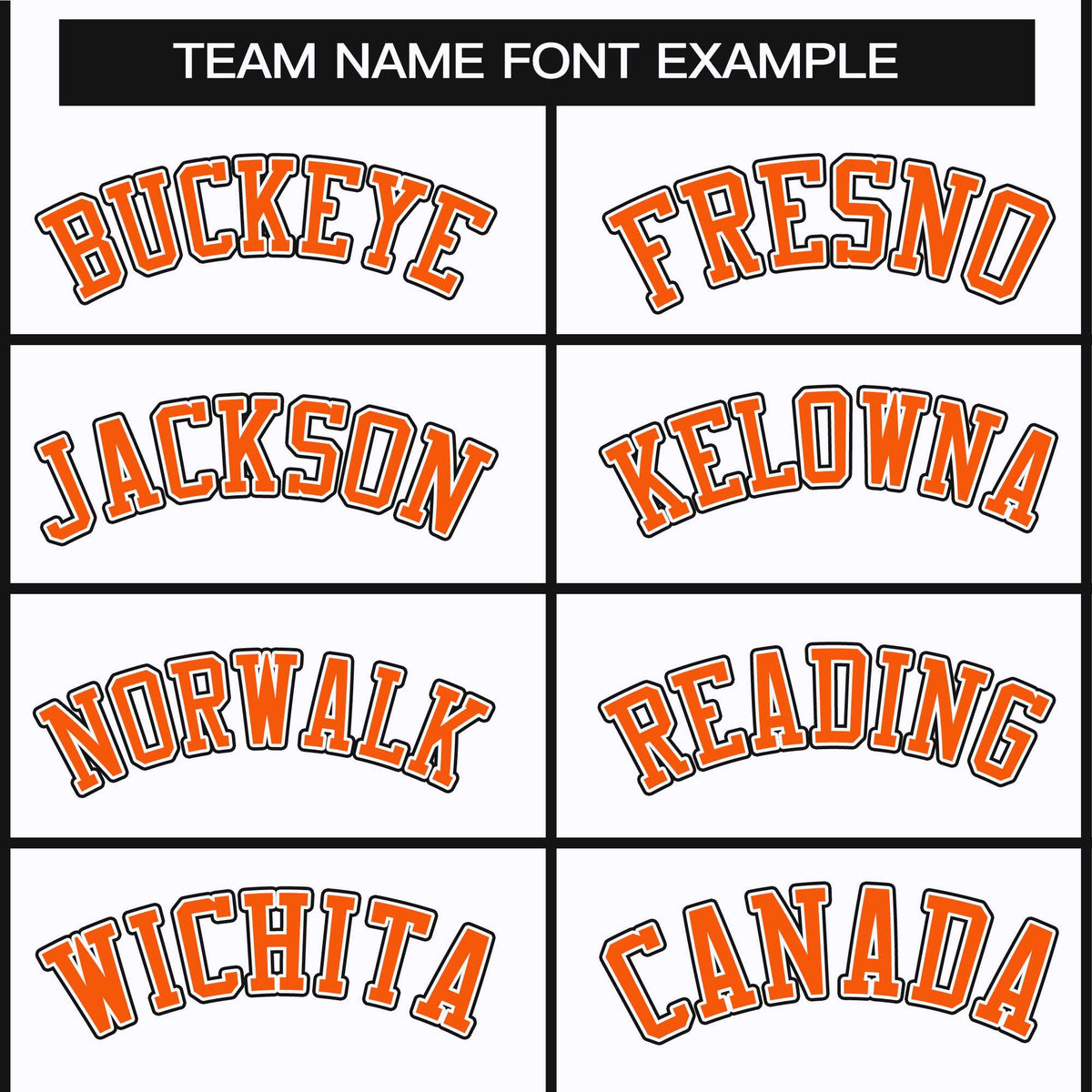 Custom White Orange White-Black Classic Style Hockey Jersey Limited