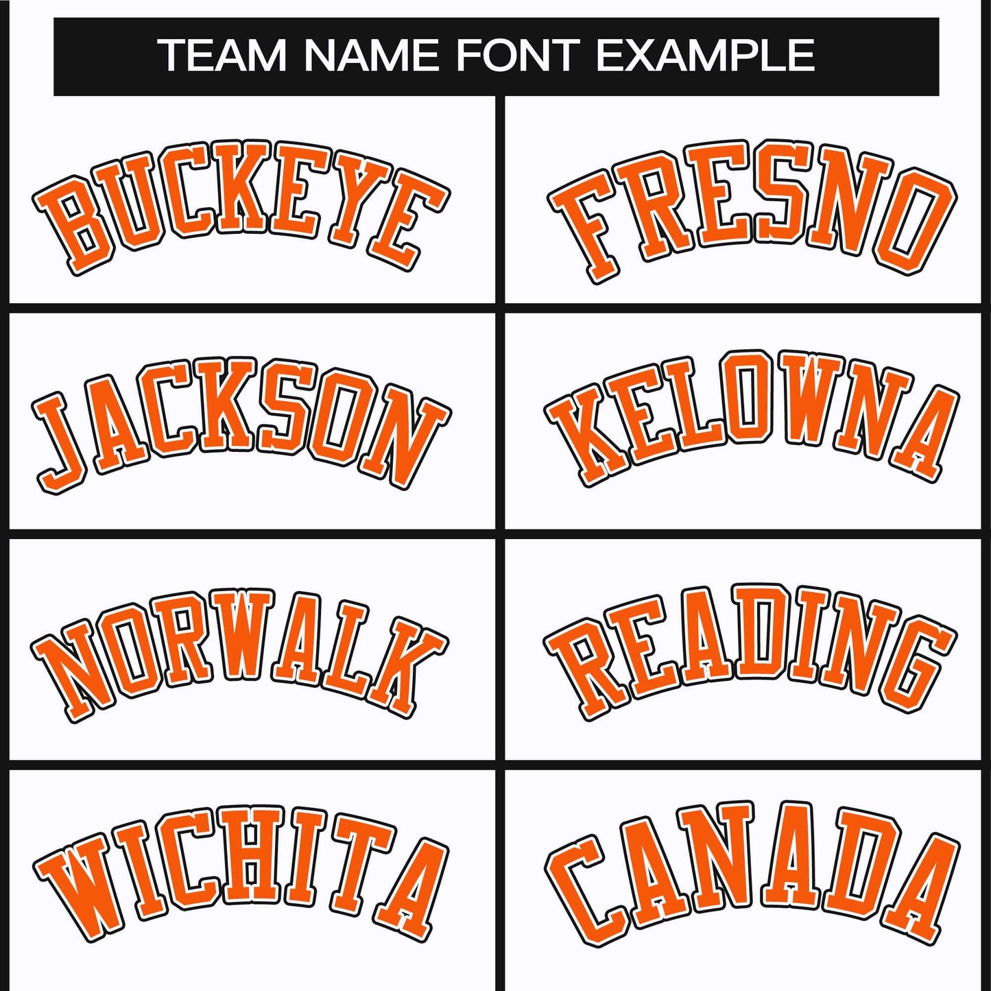 Custom White Orange White-Black Classic Style Hockey Jersey Limited