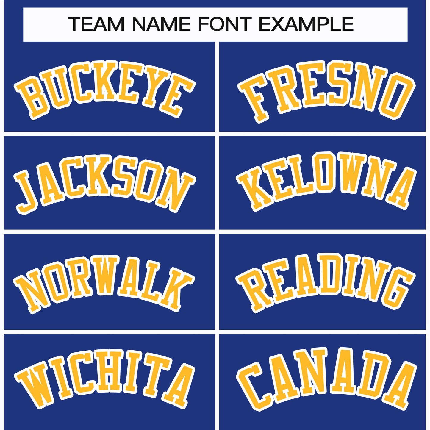 Custom Royal Gold-White Classic Style Hockey Jersey Limited