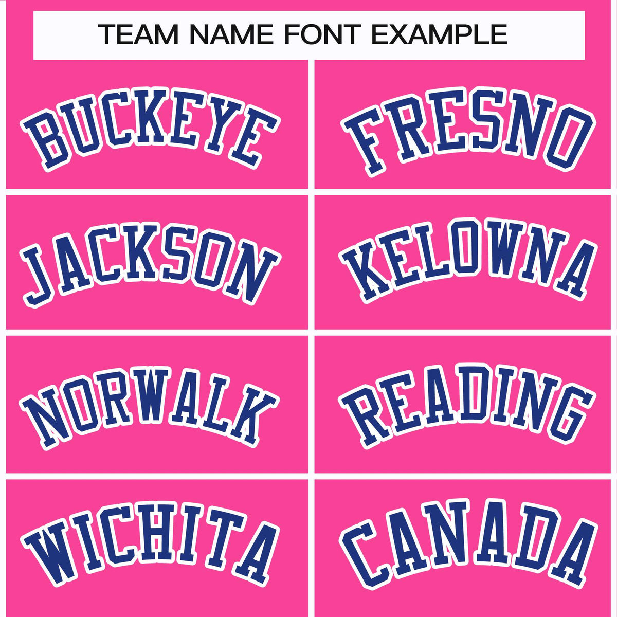 Custom Pink Royal-White Classic Style Hockey Jersey Limited