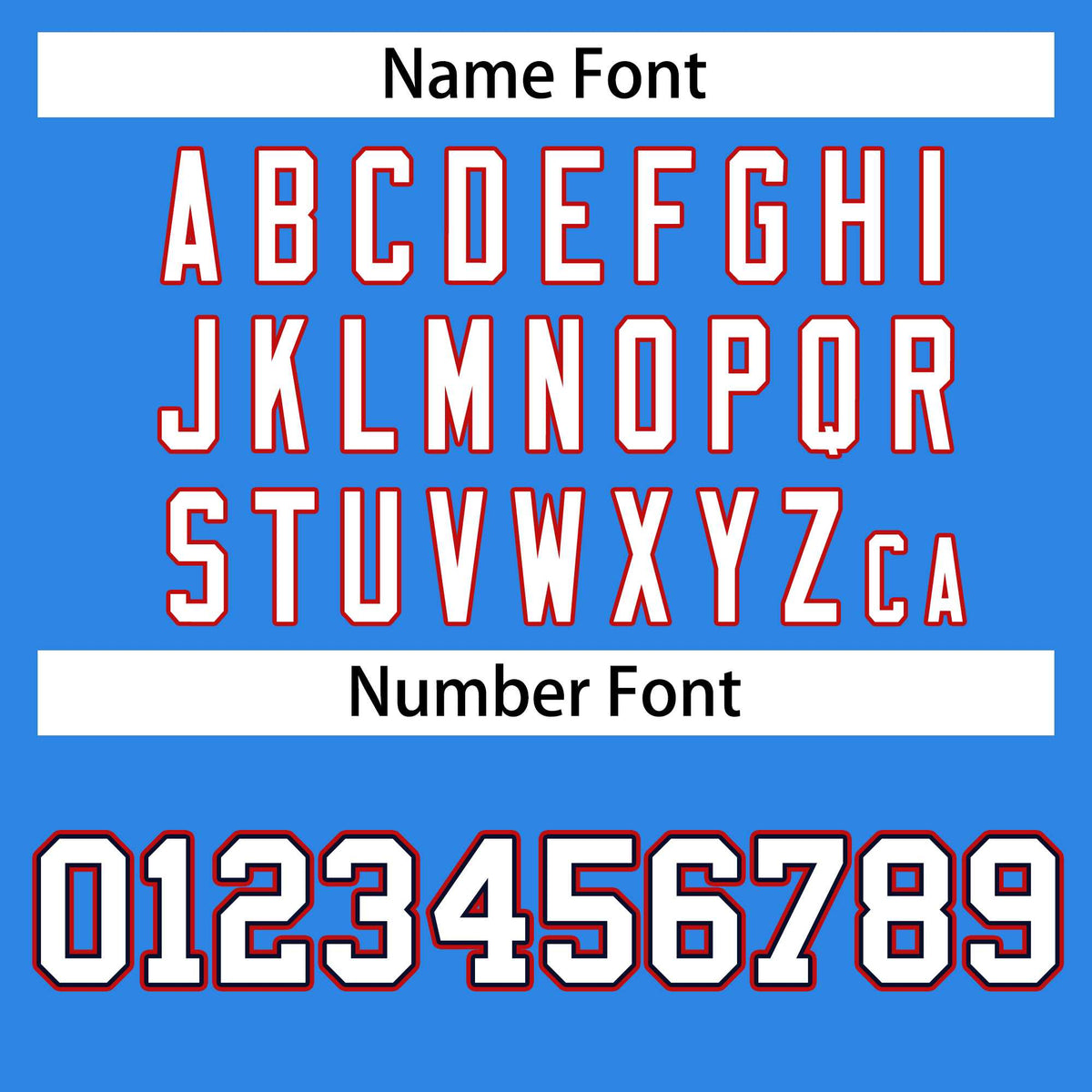 Custom Powder Blue White Royal-Red Classic Style Hockey Jersey Limited