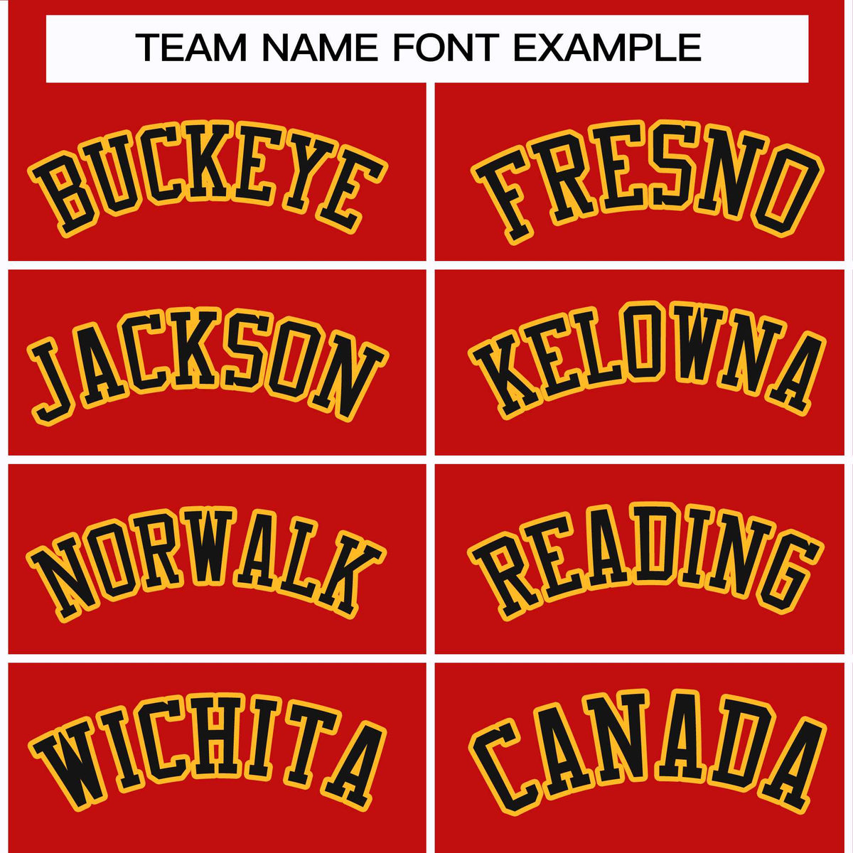 Custom Red Black-Gold Classic Style Hockey Jersey Limited