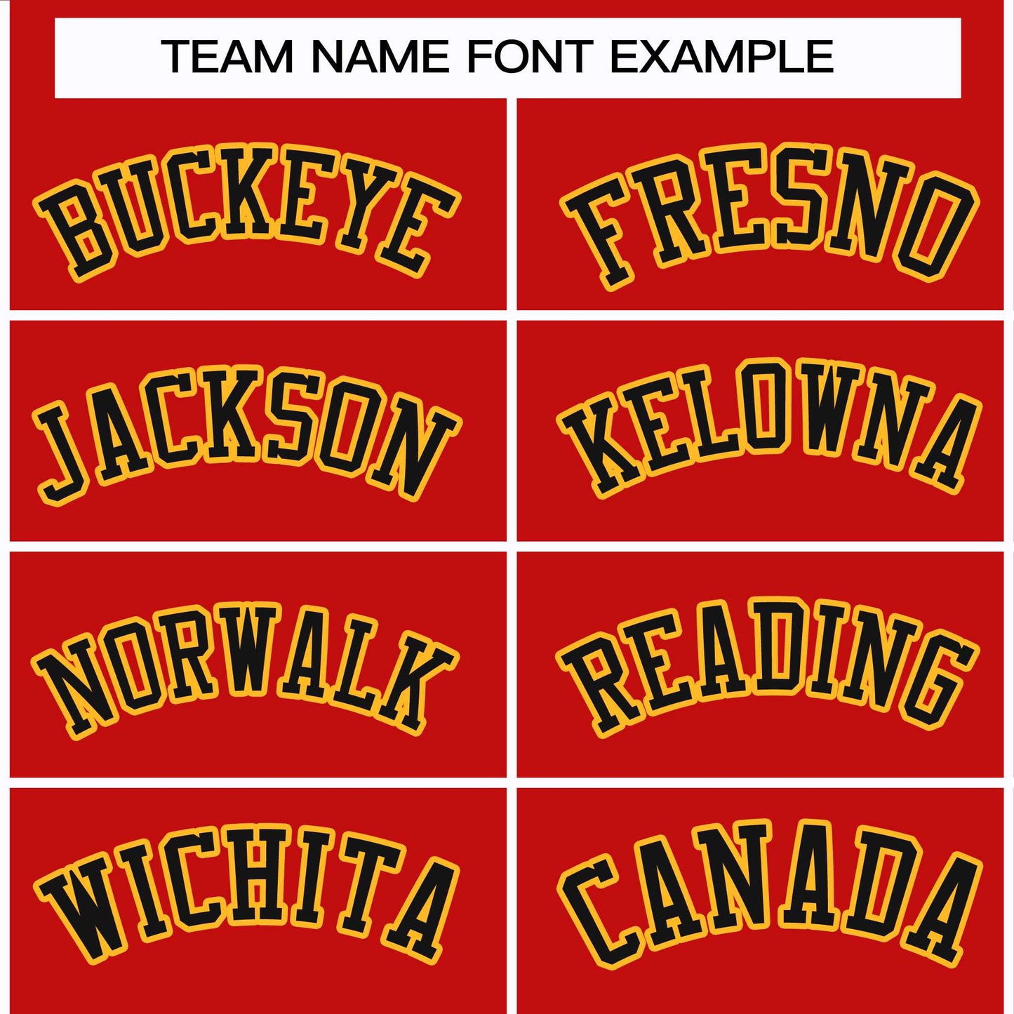 Custom Red Black-Gold Classic Style Hockey Jersey Limited