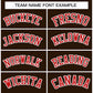 Custom Brown Red-White Classic Style Hockey Jersey Limited
