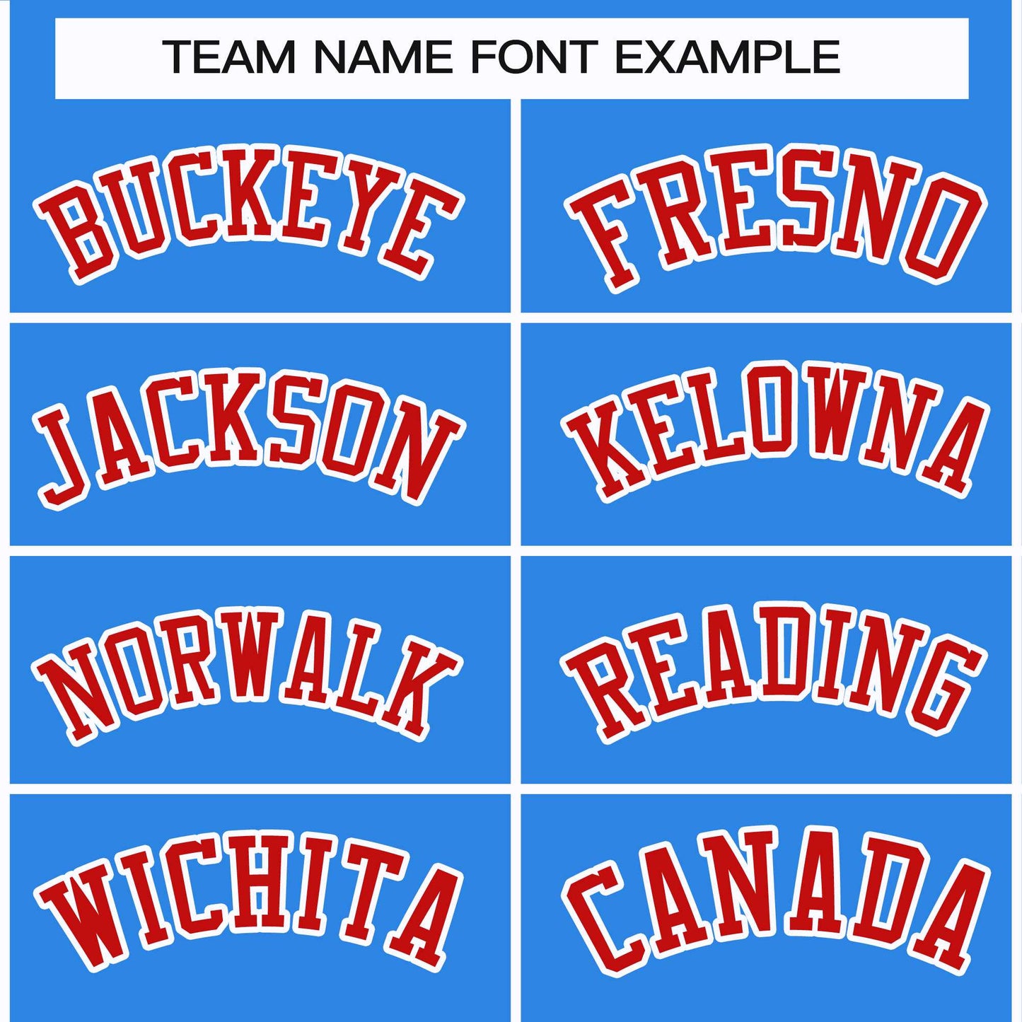 Custom Powder Blue Red-White Classic Style Hockey Jersey Limited