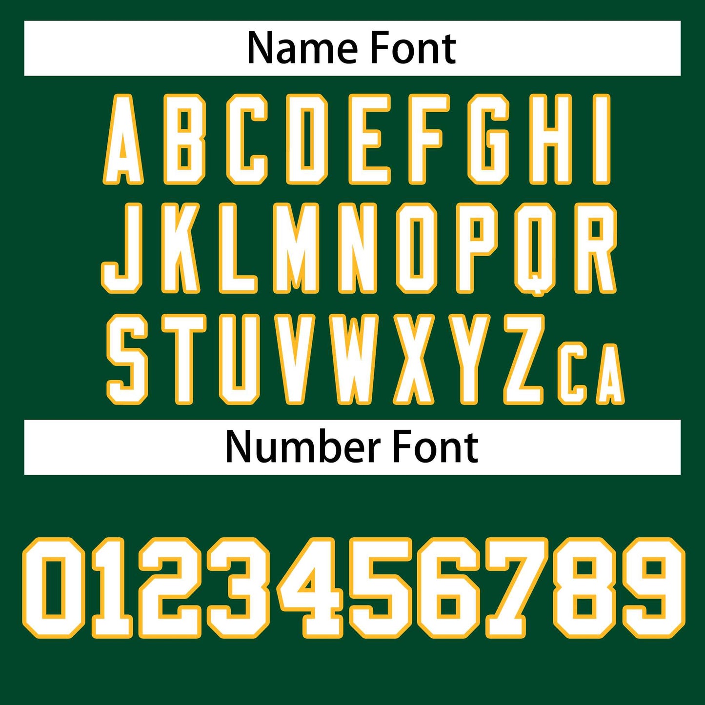 Custom Green White-Gold Classic Style Hockey Jersey Limited