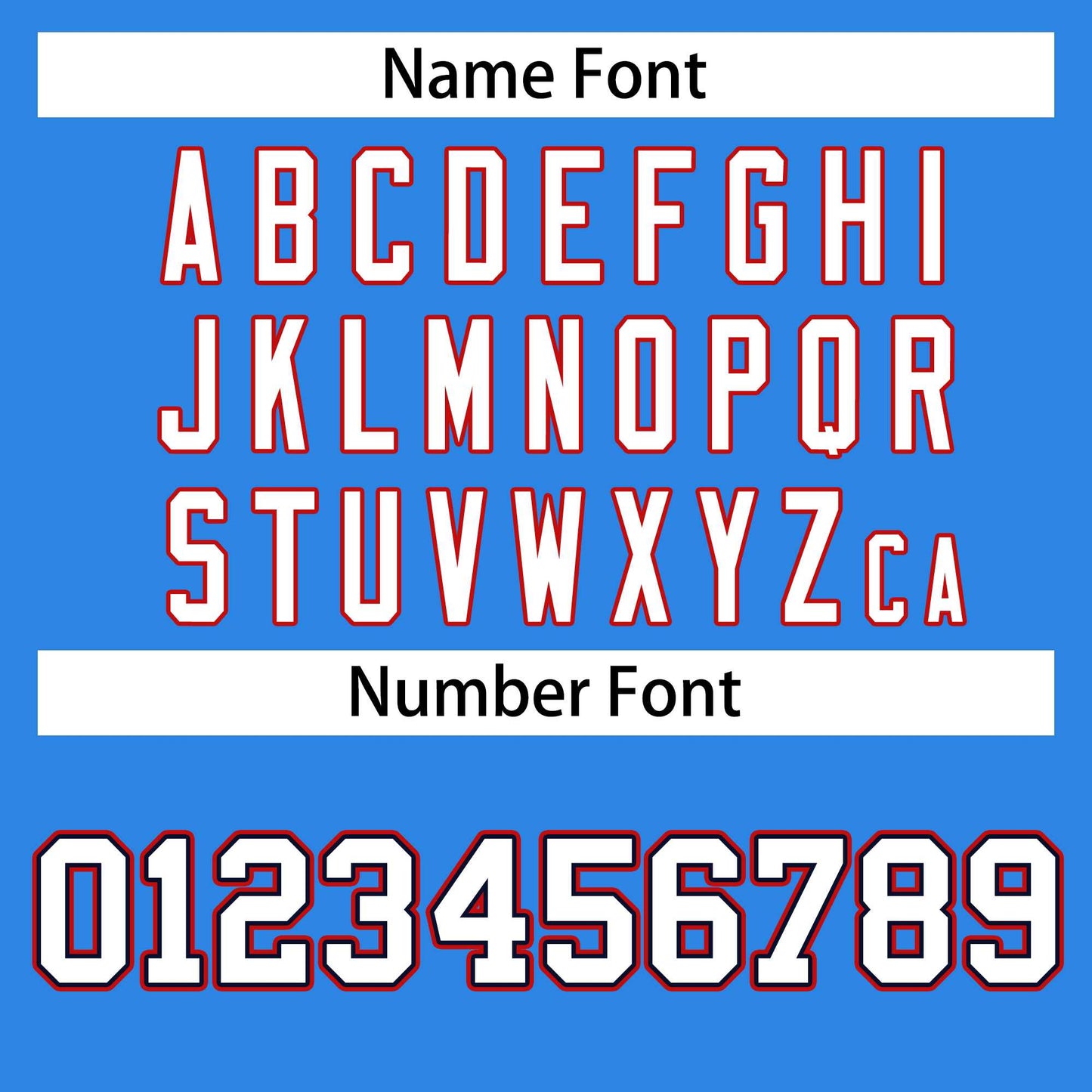 Custom Powder Blue White Royal-Red Classic Style Hockey Jersey Limited