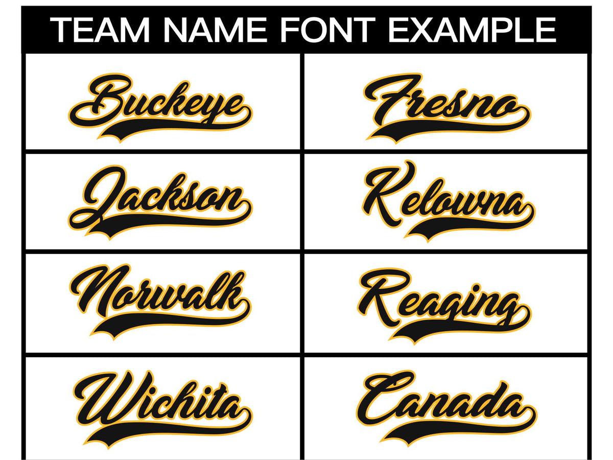 Custom White Black-Gold Classic Style Hockey Jersey Limited